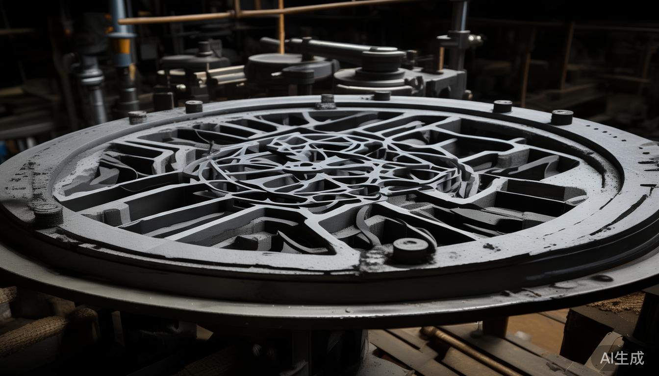 冲压式蜂窝煤成型机图纸解析：功能、设计要点与工作原理详解