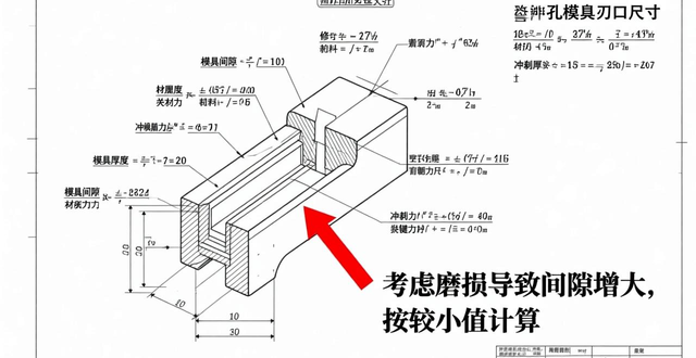 塑胶注塑模具加工：修边冲孔及切断间隙选取原则与要点