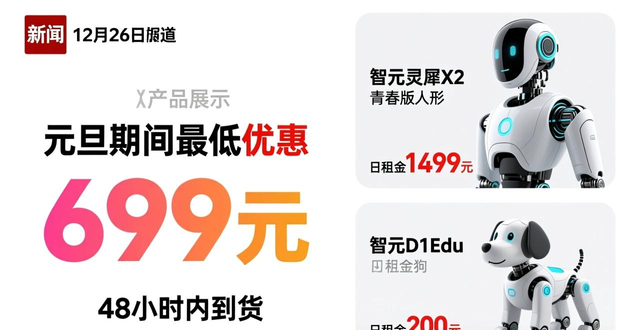 年末机器人租赁市场爆发，价格回落应用场景增多