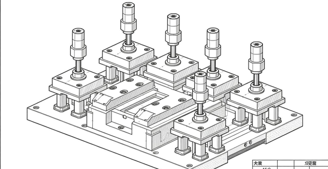 汽车钣金件冲压成型工艺，解决现有冲压难题