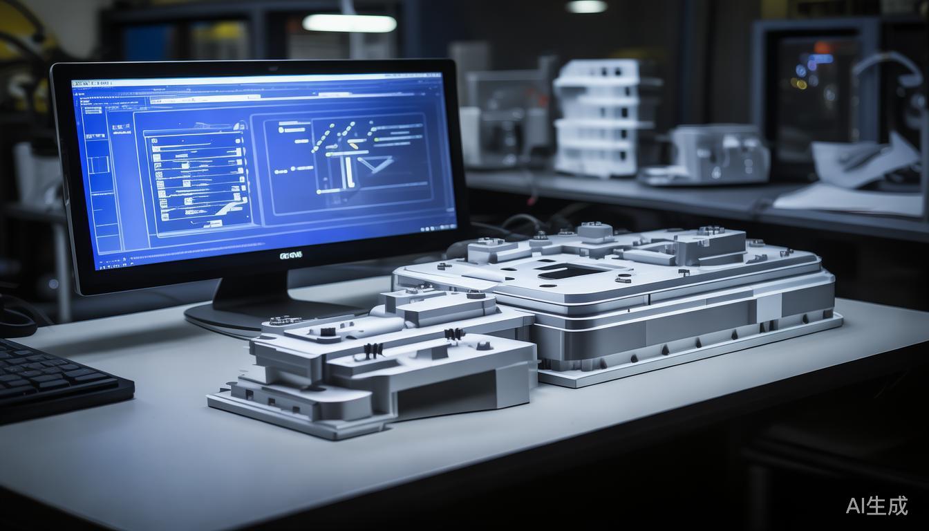 凹形带孔制件冲压模具设计研究：方法、问题与创新解决方案