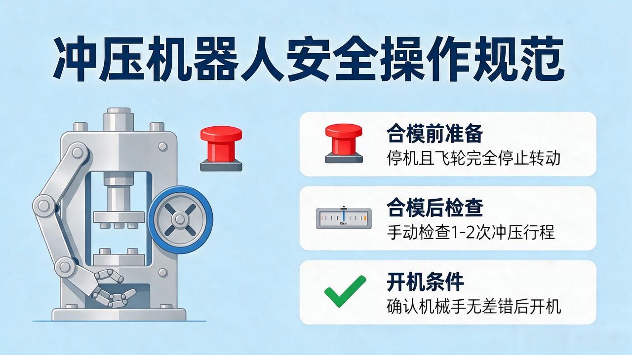 冲压机器人机械手安全操作规范，工人必看守则