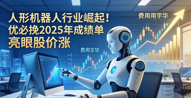 人形机器人行业崛起！优必选2025年成绩单亮眼股价涨