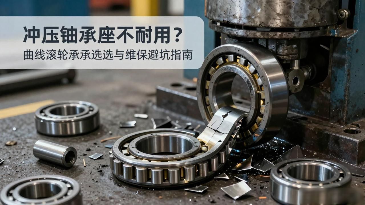 冲压轴承座不耐用？曲线滚轮轴承选型与维保避坑指南