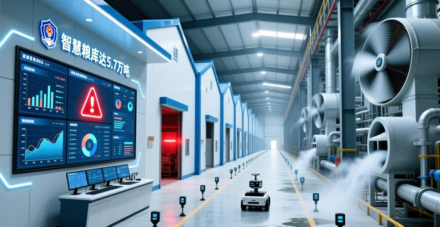 粮食仓储智能机器人上岗，提升储粮安全与效率