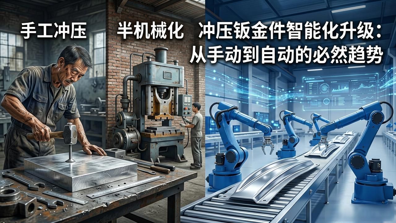 冲压钣金件智能化升级：从手动到自动的必然趋势