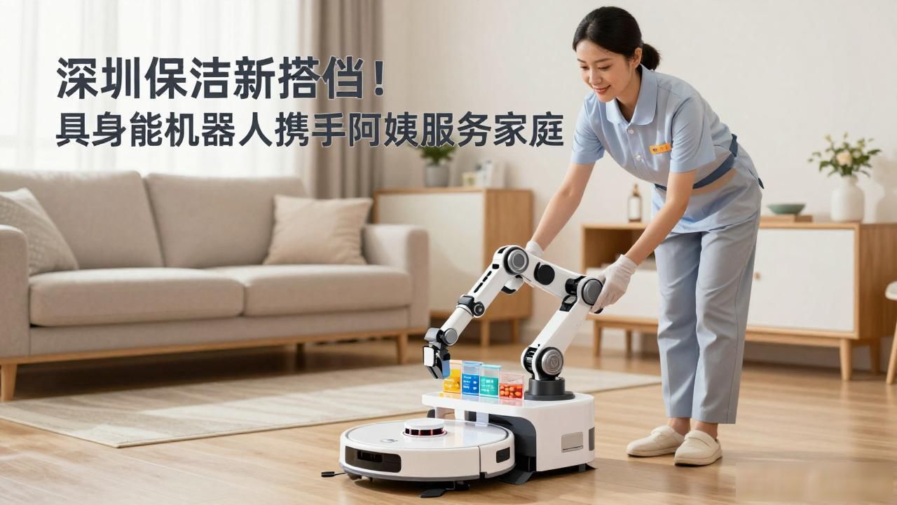 机器人保洁员人机协作_服务型智能机器人_智能保洁服务