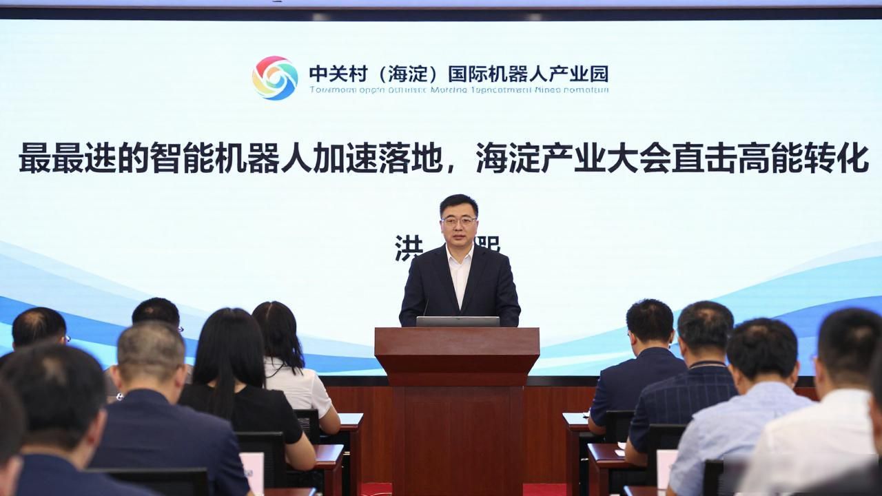 最先进的智能机器人加速落地，海淀产业大会直击高能转化