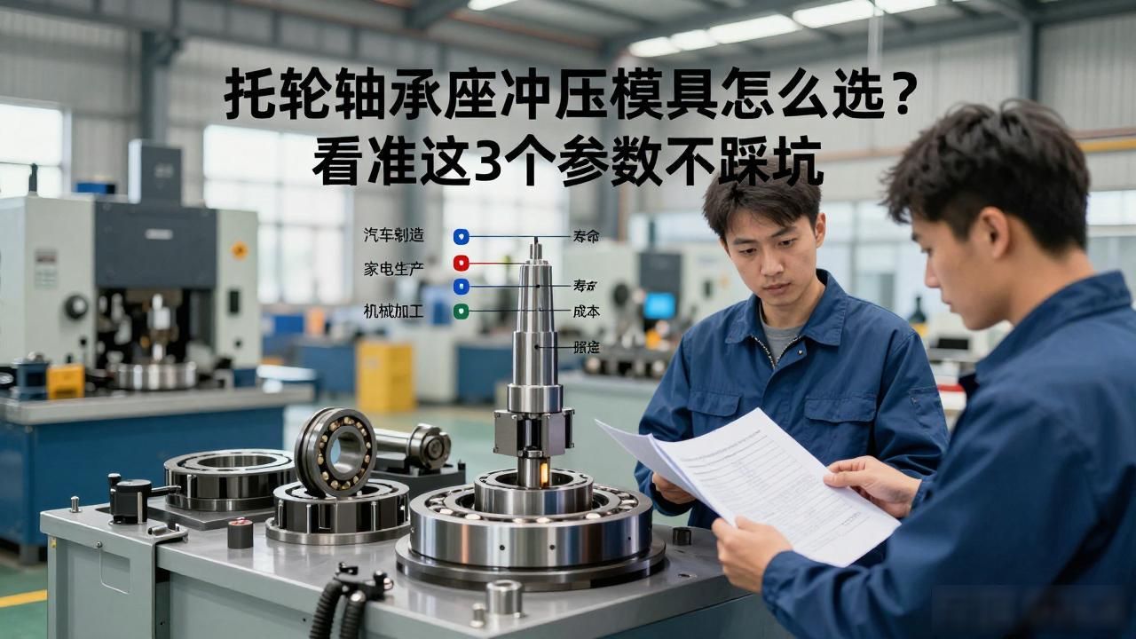托辊轴承座冲压模具怎么选？看准这3个参数不踩坑