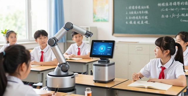 联想具身智能机器人MC亮相大同中学，成理工科启蒙新宠