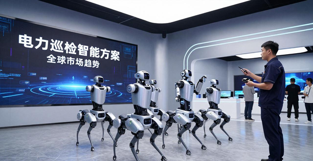 四足机器人行业报告：电力巡检智能方案与全球市场趋势