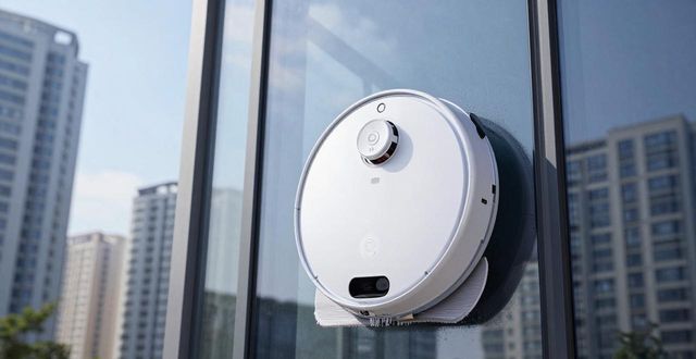 高层擦窗不用愁 科沃斯智能机器人实测