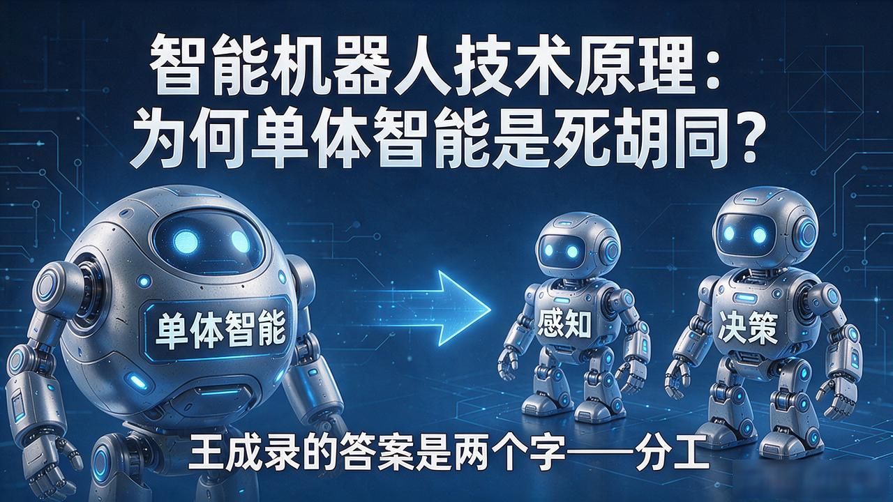 智能机器人技术原理：为何单体智能是死胡同？
