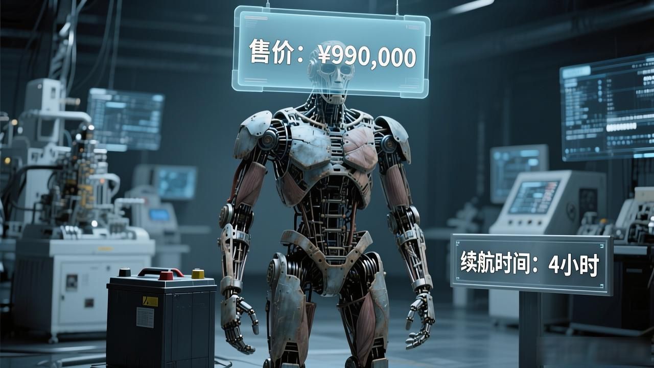智能机器人行业现状：99万售价仅续航4小时，实用性遭质疑