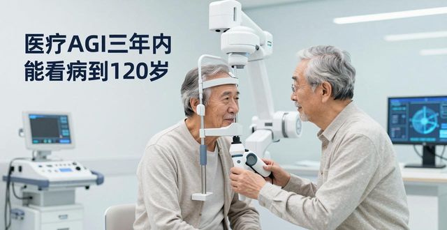 智能机器人是什么？医疗AGI三年内能看病到120岁