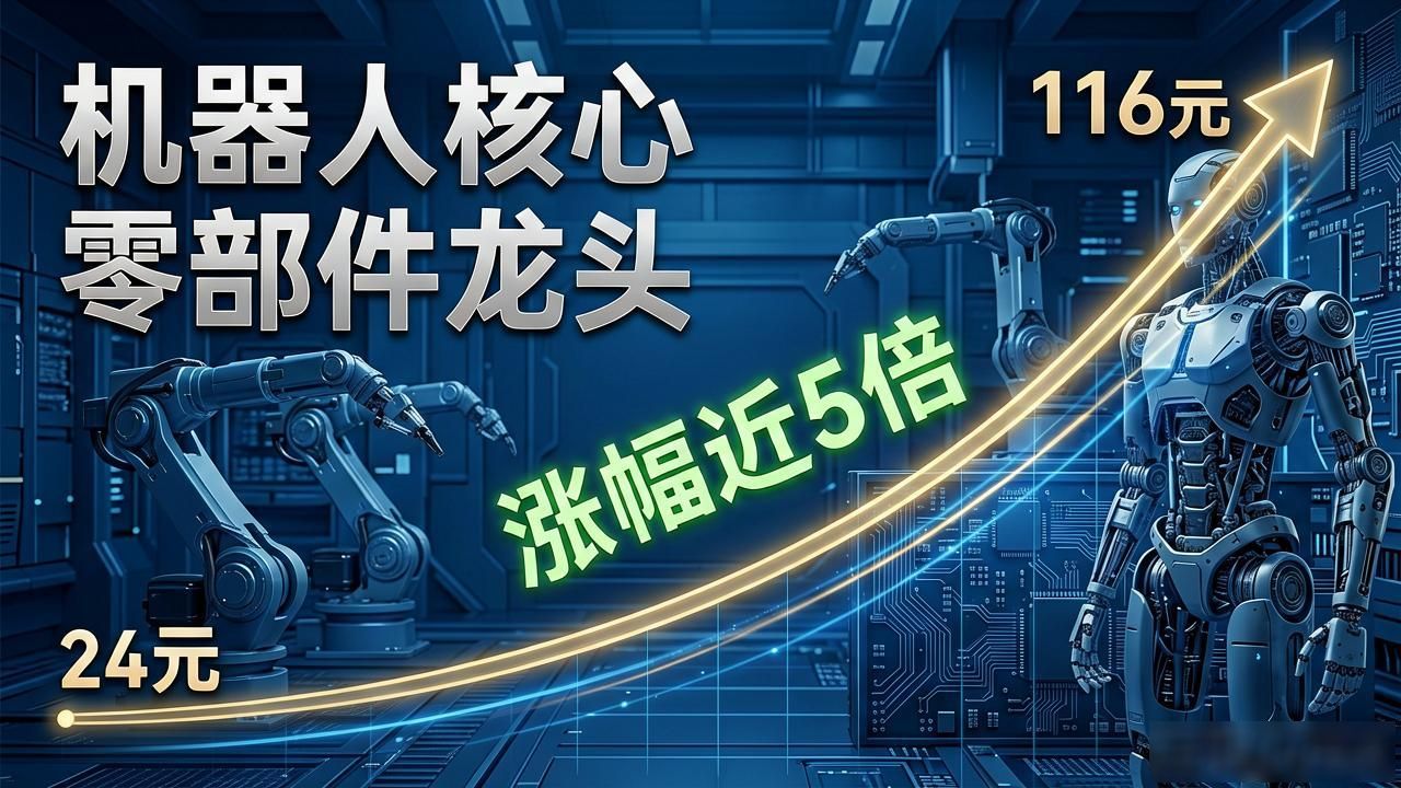 机器人板块牛股爆发：4只10倍股、16只5倍股，智能机器人概念龙头股抓牢了