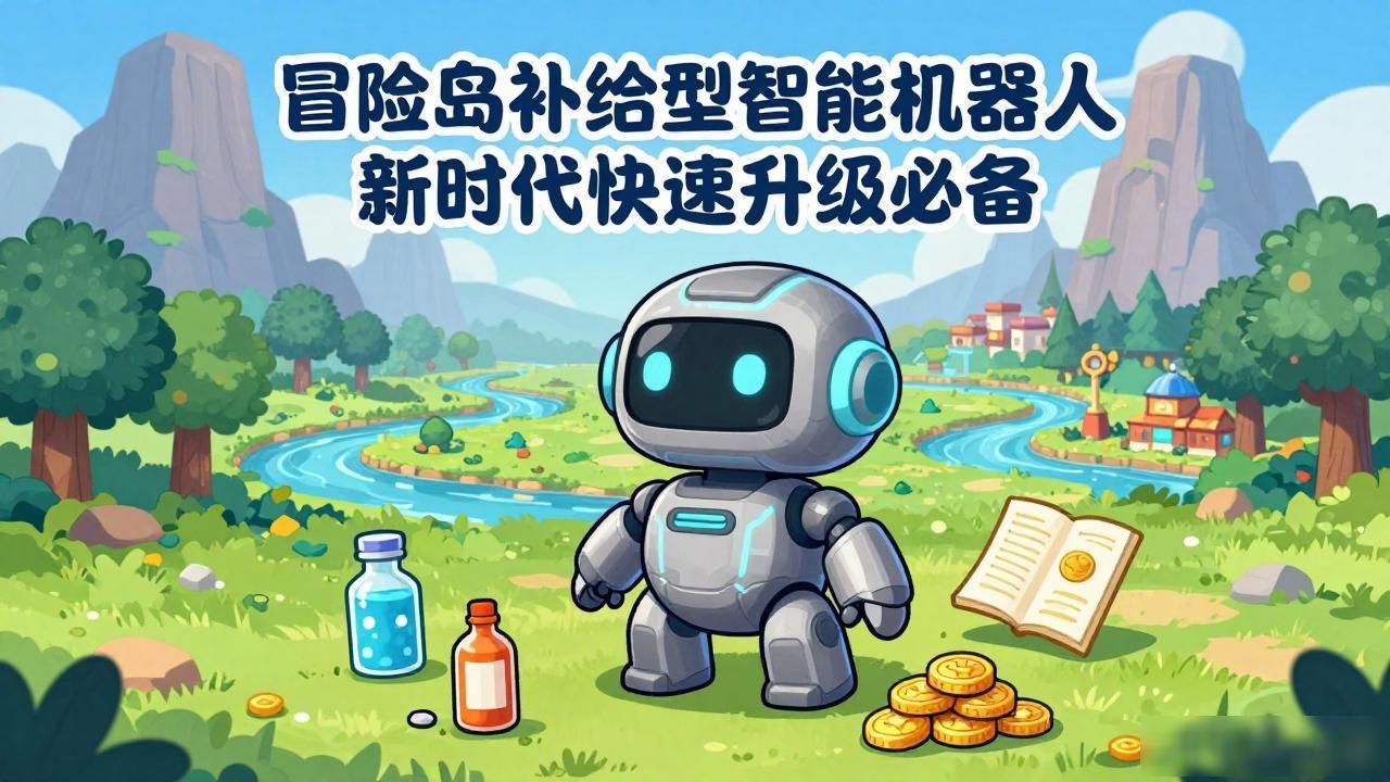 冒险岛补给型智能机器人 新时代快速升级必备
