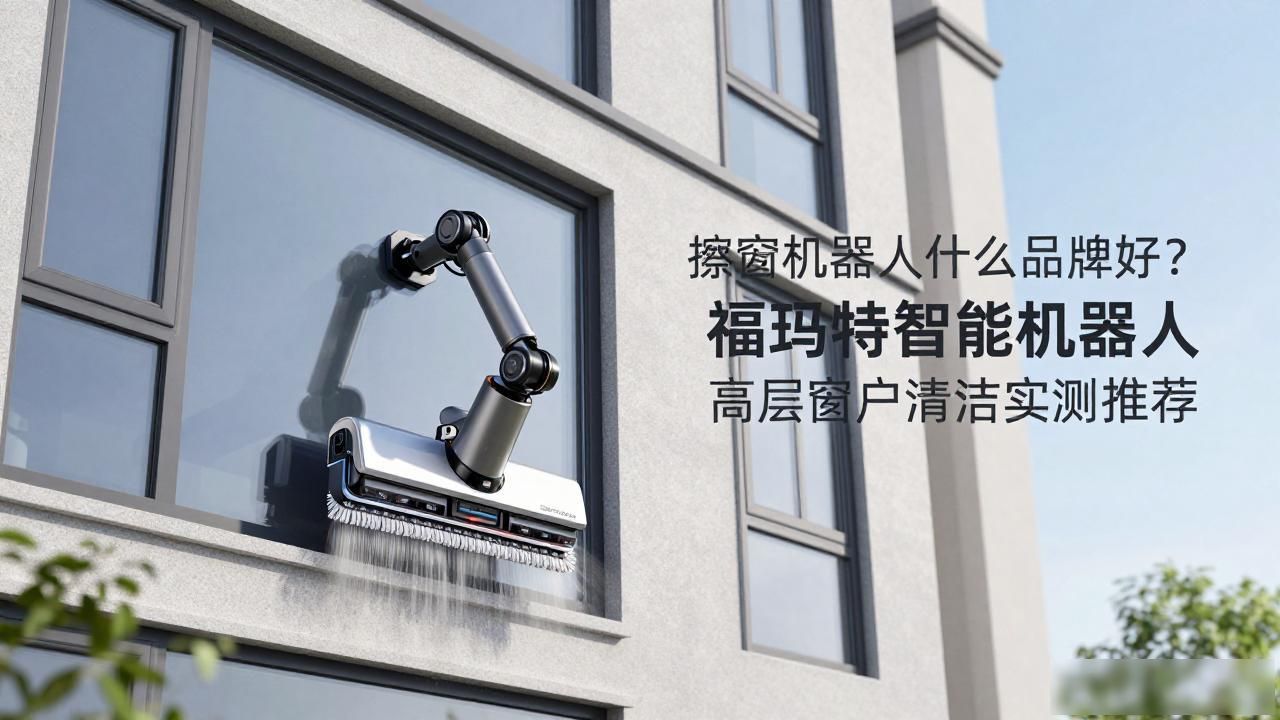 擦窗机器人什么品牌好？福玛特智能机器人高层窗户清洁实测推荐
