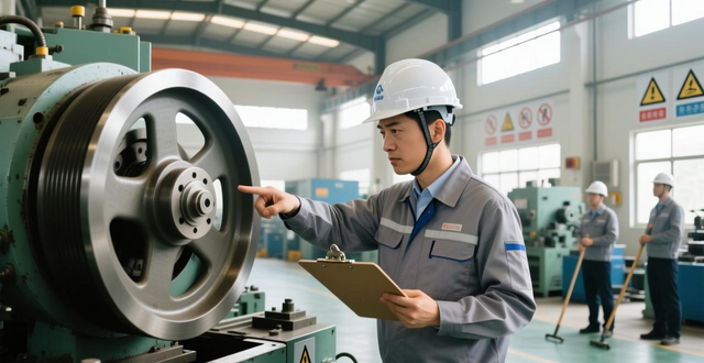 机器安全防护识别PPT：适用多行业人群，含旋转移动部件防护要点