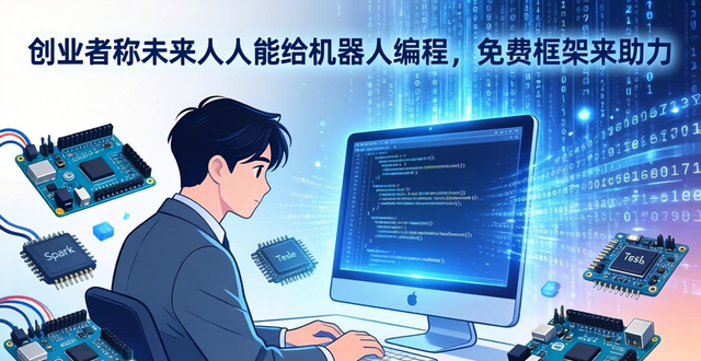 创业者称未来人人能给机器人编程，免费框架来助力