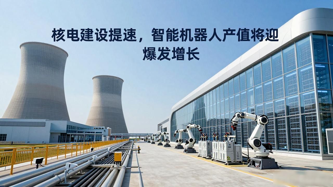 核电建设提速，智能机器人产值将迎爆发增长
