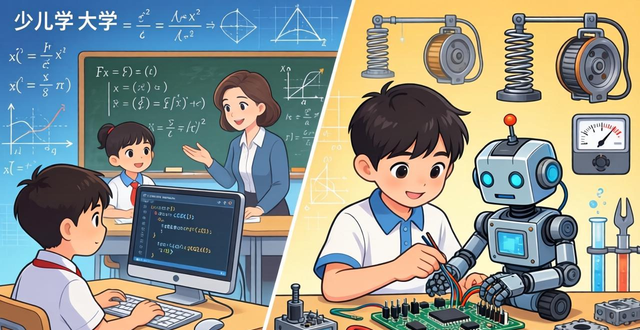 机器人编程与少儿编程区别大揭秘！家长必看