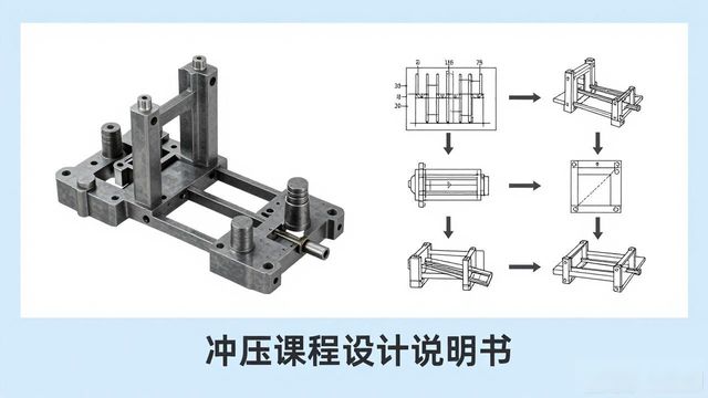 冲压课程设计说明书：Q235钢2mm厚冲孔落料复合模工艺与模具设计