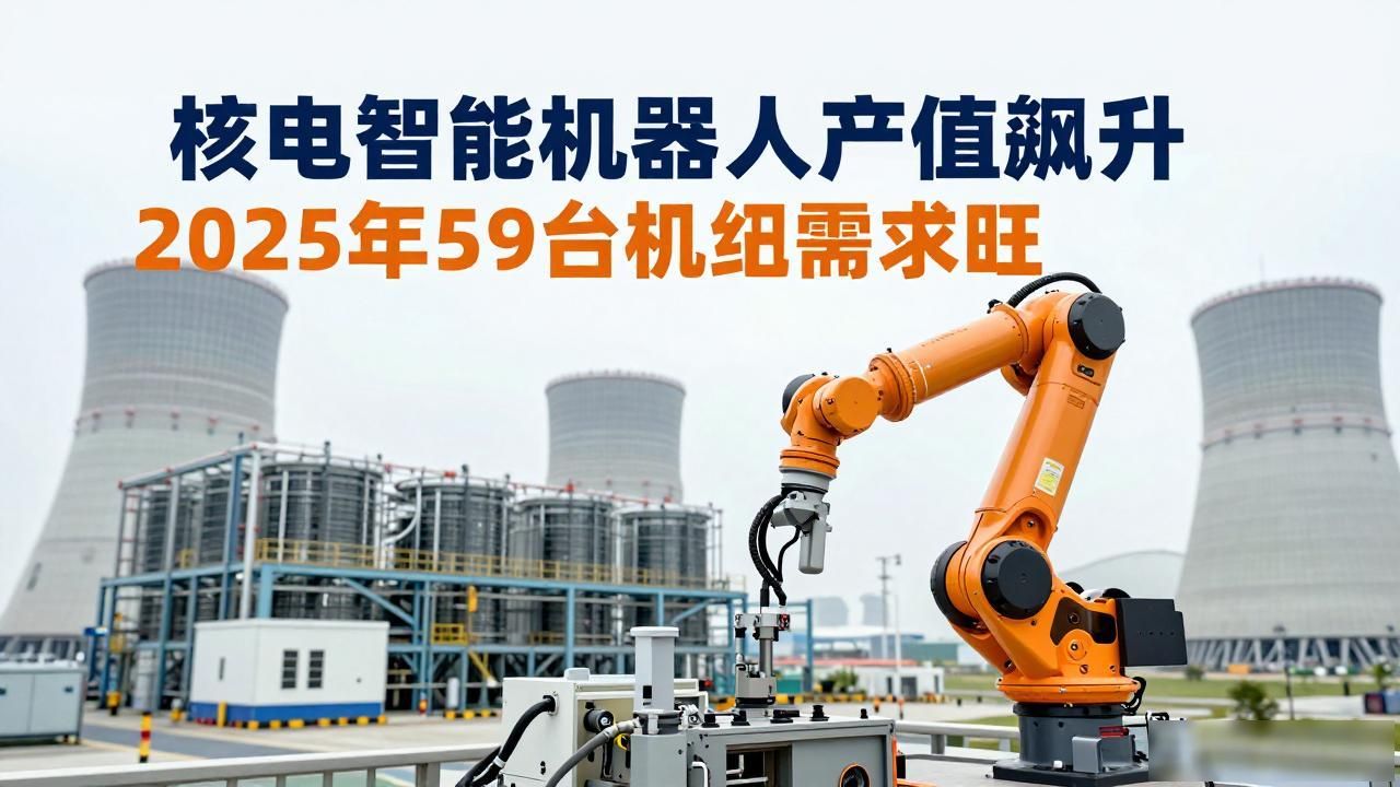 核电智能机器人产值_中国核电机组运行情况2025_中国核能发电量统计2025
