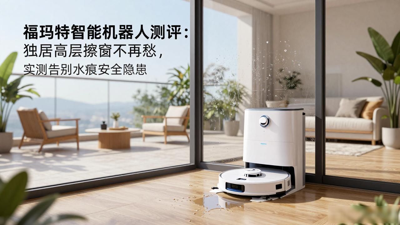 高层擦窗机器人推荐_落地窗擦窗机器人测评_福玛特智能机器人