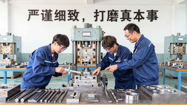 青岛青华模具班：五金冲压模具实操，打磨真本事对接工厂