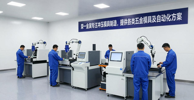 荣一金属专注冲压模具制造，提供各类五金模具及自动化方案