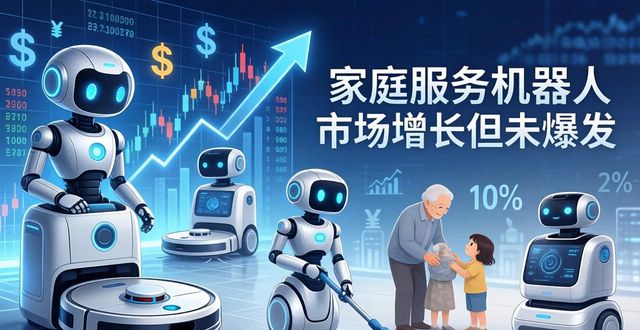 家庭服务机器人市场增长但未爆发，原因究竟在哪？