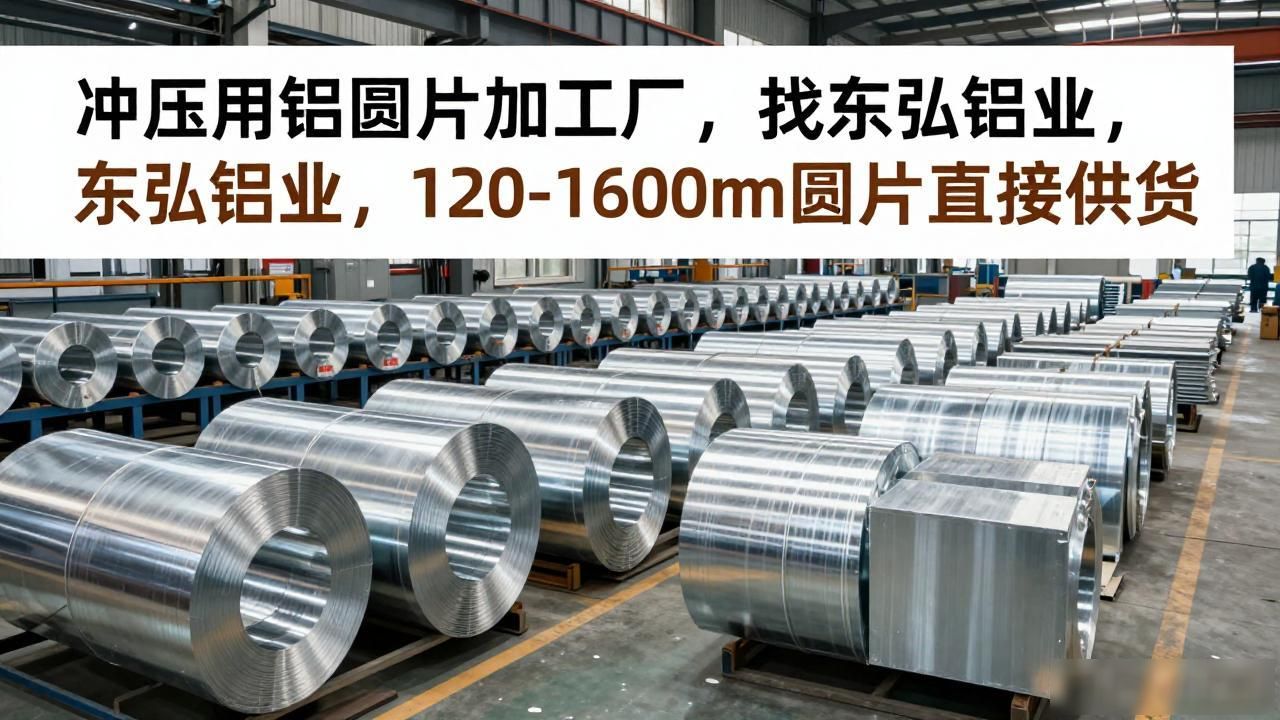 冲压用铝圆片加工厂，找东弘铝业，120-1600mm圆片直接供货
