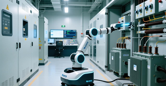 南方电网首个配电网智能巡检机器人大白在中山投入运行