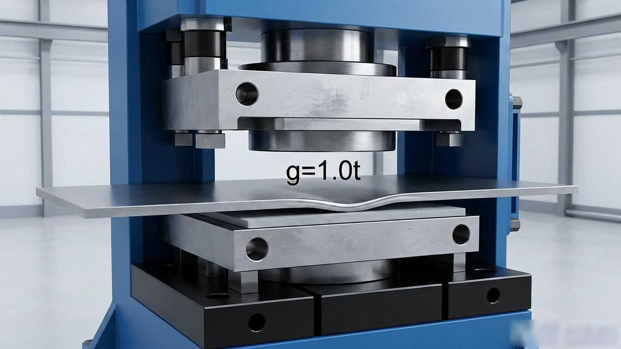 冲压与塑料成型设备ppt：模具间隙g=1.0t，防褶皱防偏差
