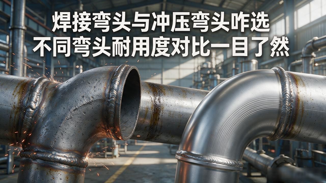 焊接弯头与冲压弯头咋选？不同弯头耐用度对比一目了然
