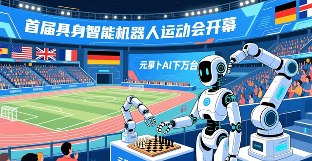 首届具身智能机器人运动会开幕，机器人上演精彩武林大会