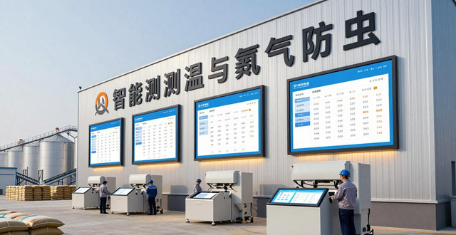 江苏粮食仓储新招：智能测温与氮气防虫，守护夏粮安全