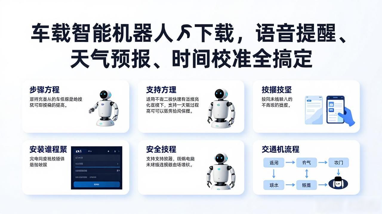 车载智能机器人下载，语音提醒、天气预报、时间校准全搞定