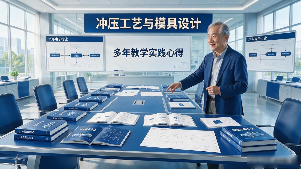 冲压工艺与模具设计精品课程，汽车电子等主流行业就业必备技能课