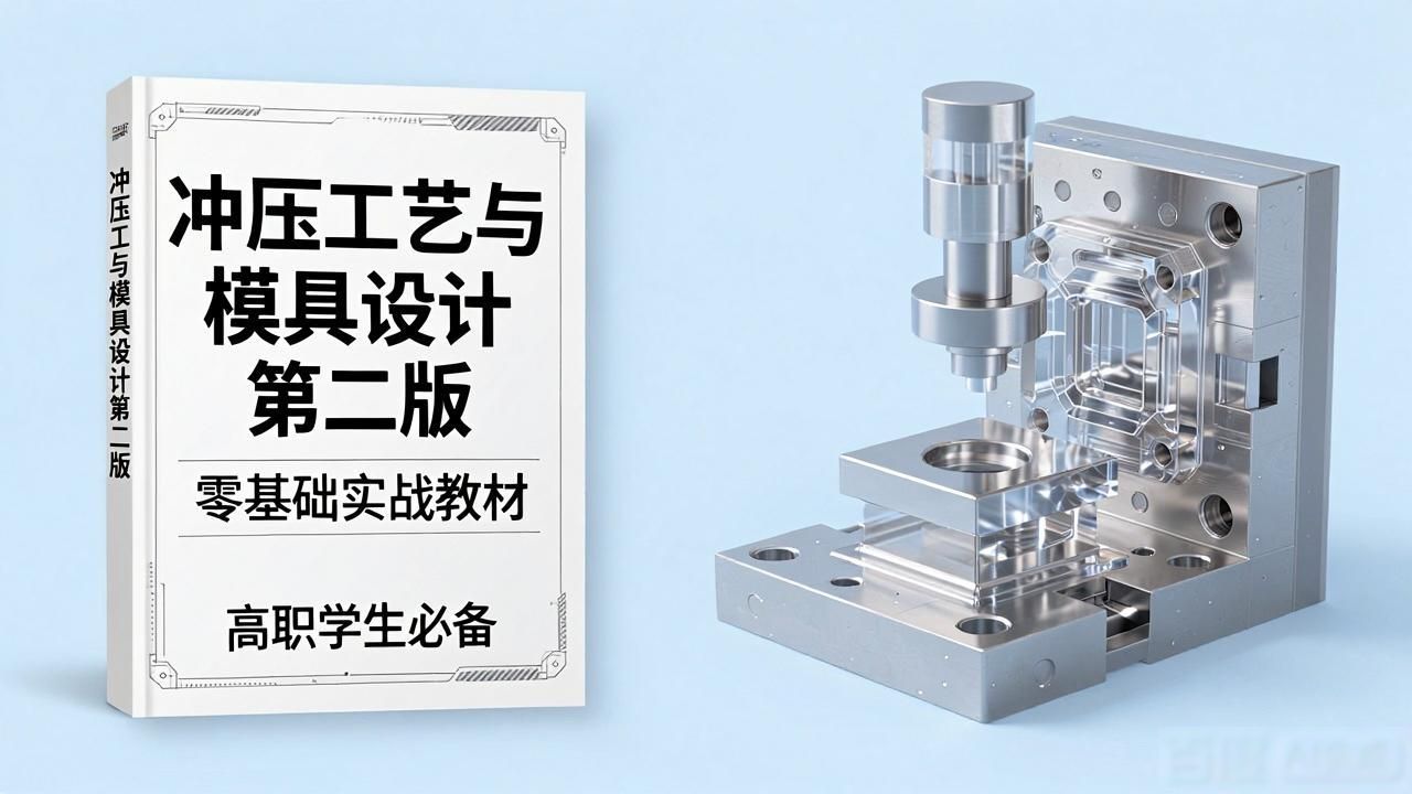 冲压工艺与模具设计第二版 零基础实战教材 高职学生必备