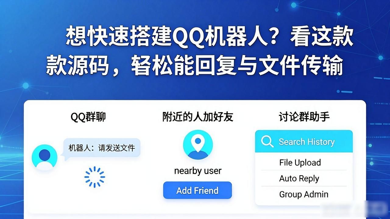 qq智能机器人源码_QQ怀旧版下载_QQ经典版功能特点
