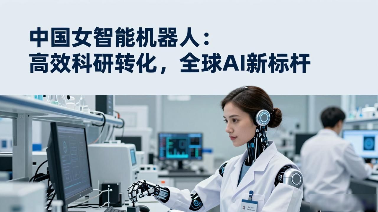 中国女智能机器人：高效科研转化，全球AI新标杆