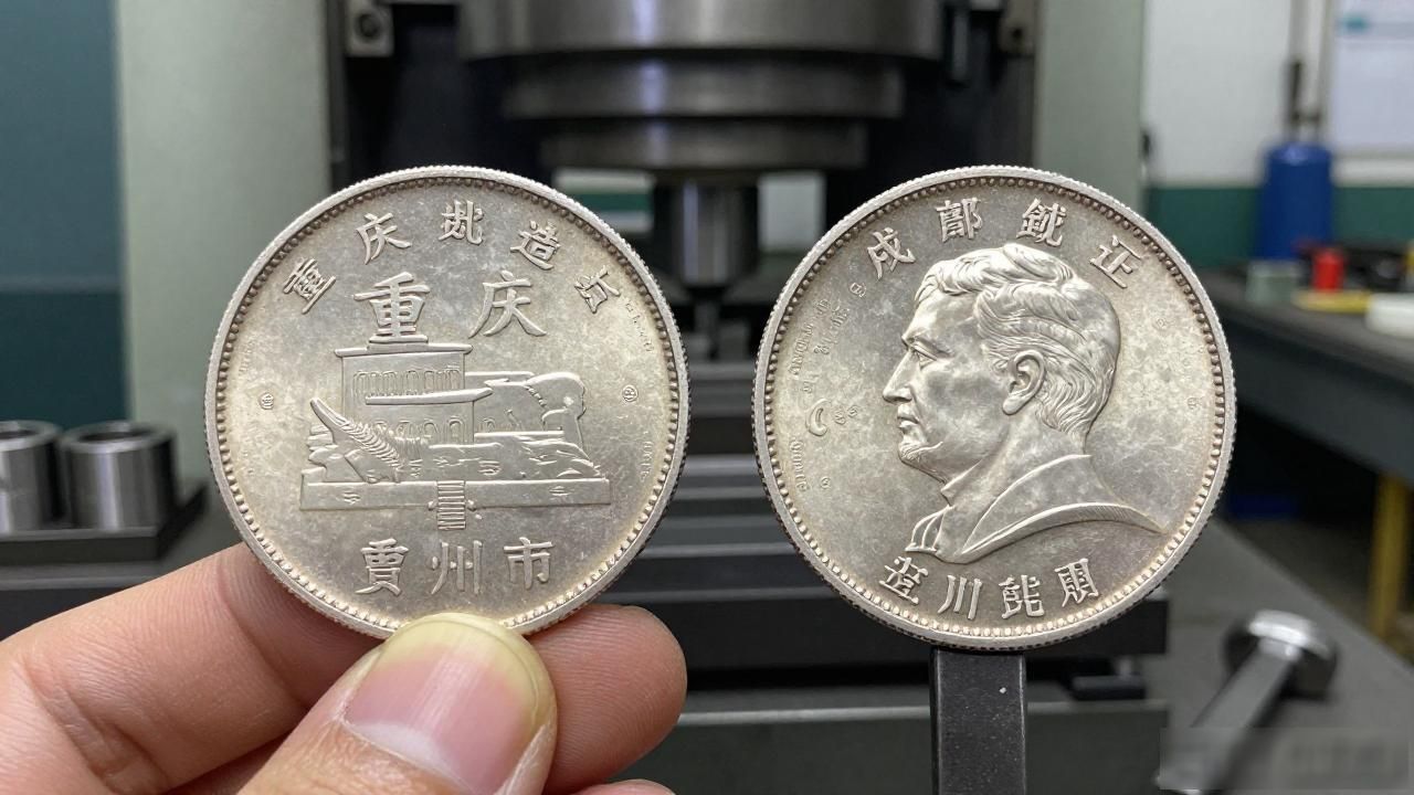 重庆造币二毛版别鉴定，寻重庆冲压模具厂定制修复