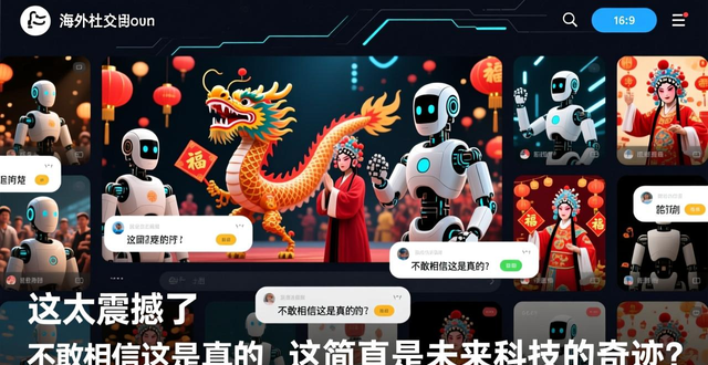 这个春节，人形机器人全面流行