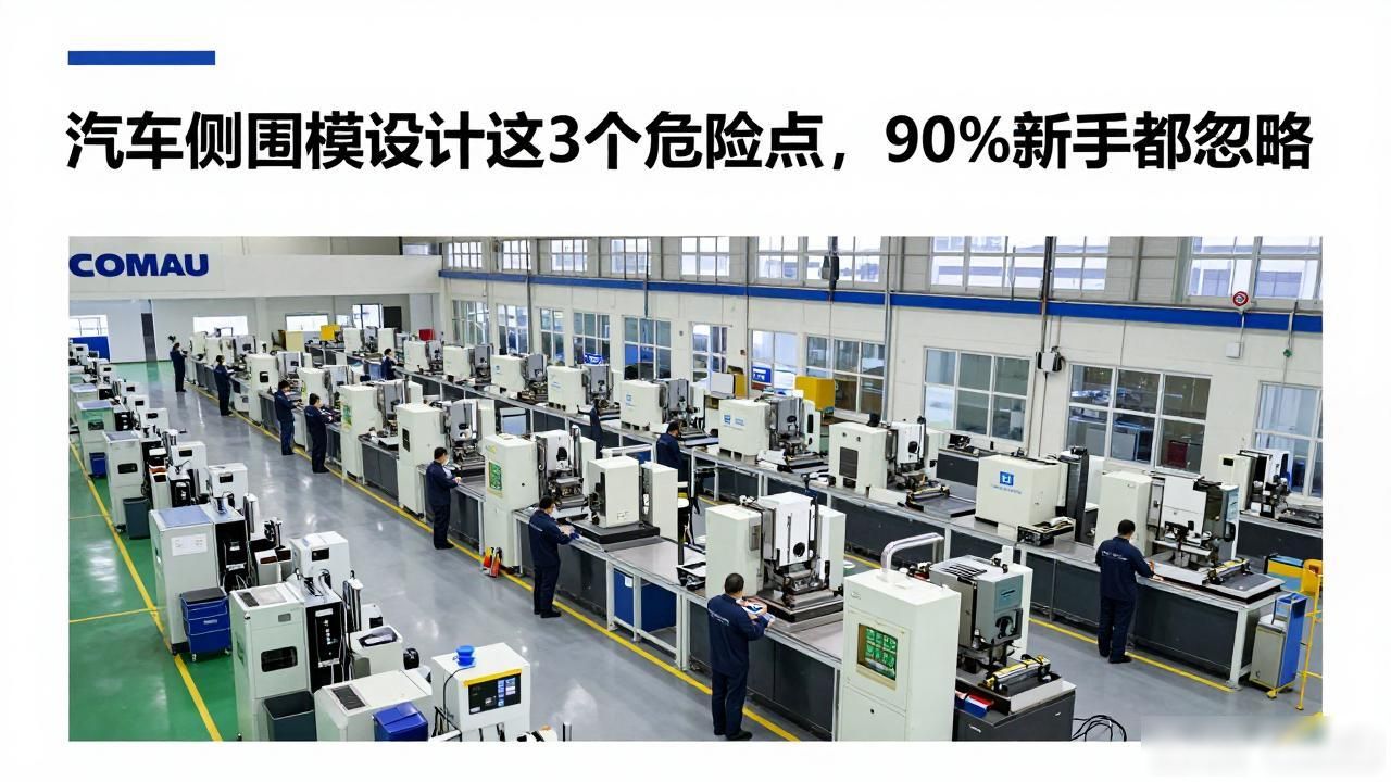 汽车侧围模设计这3个危险点，90%新手都忽略