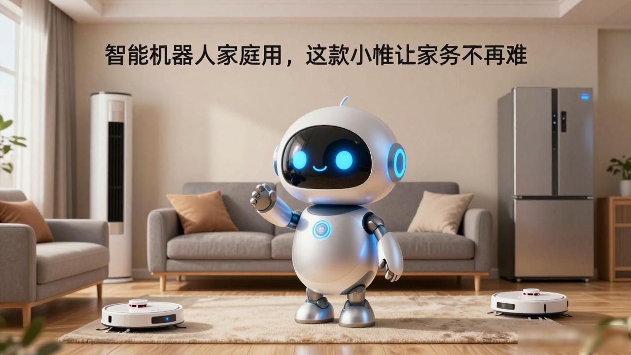 智能机器人家庭用，这款小惟让家务不再难