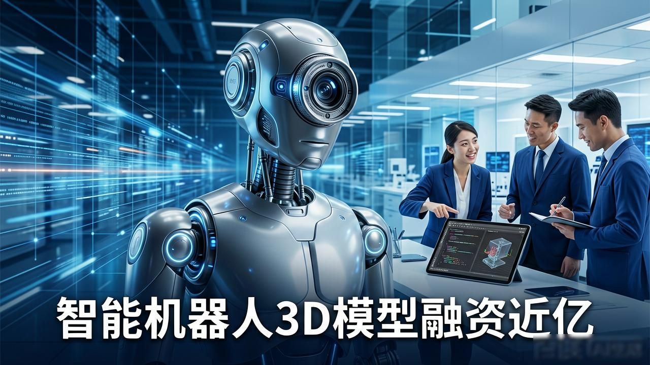 智能机器人3D模型融资近亿，原生3D动态世界模型成关键