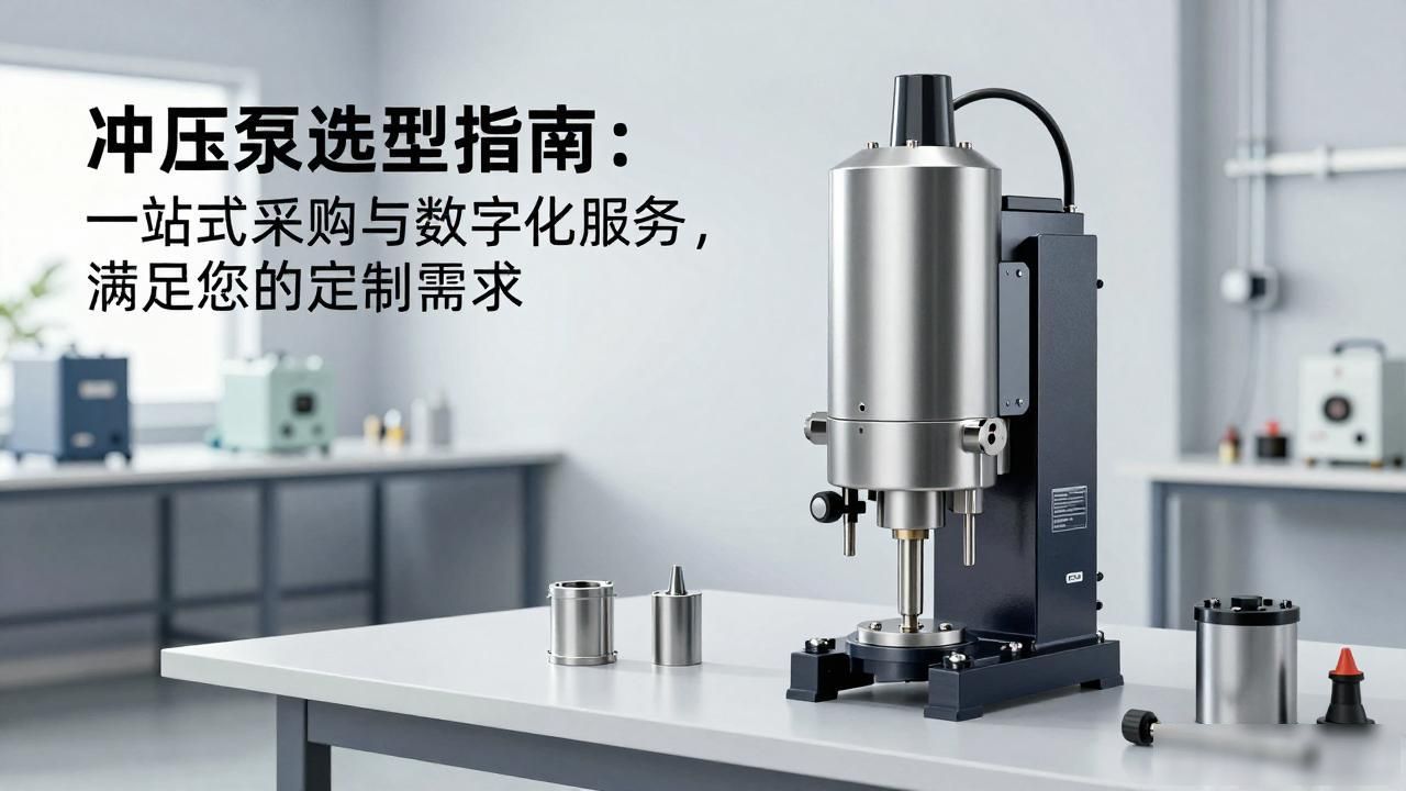 冲压泵选型指南：一站式采购与数字化服务，满足您的定制需求