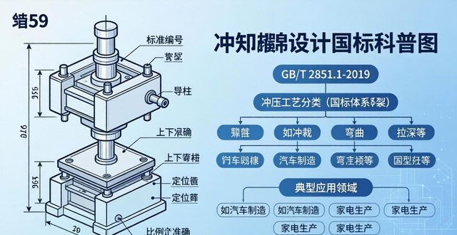 冲压模具怎么设计的？国标规范+实操步骤，新手一看就懂